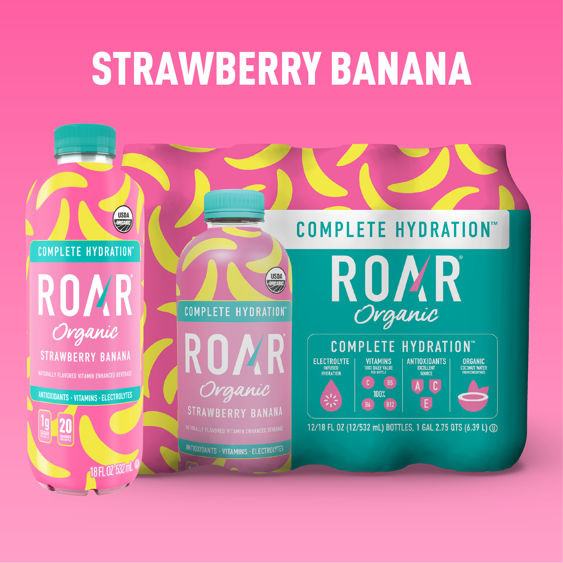 Strawberry Banana (12 pack)