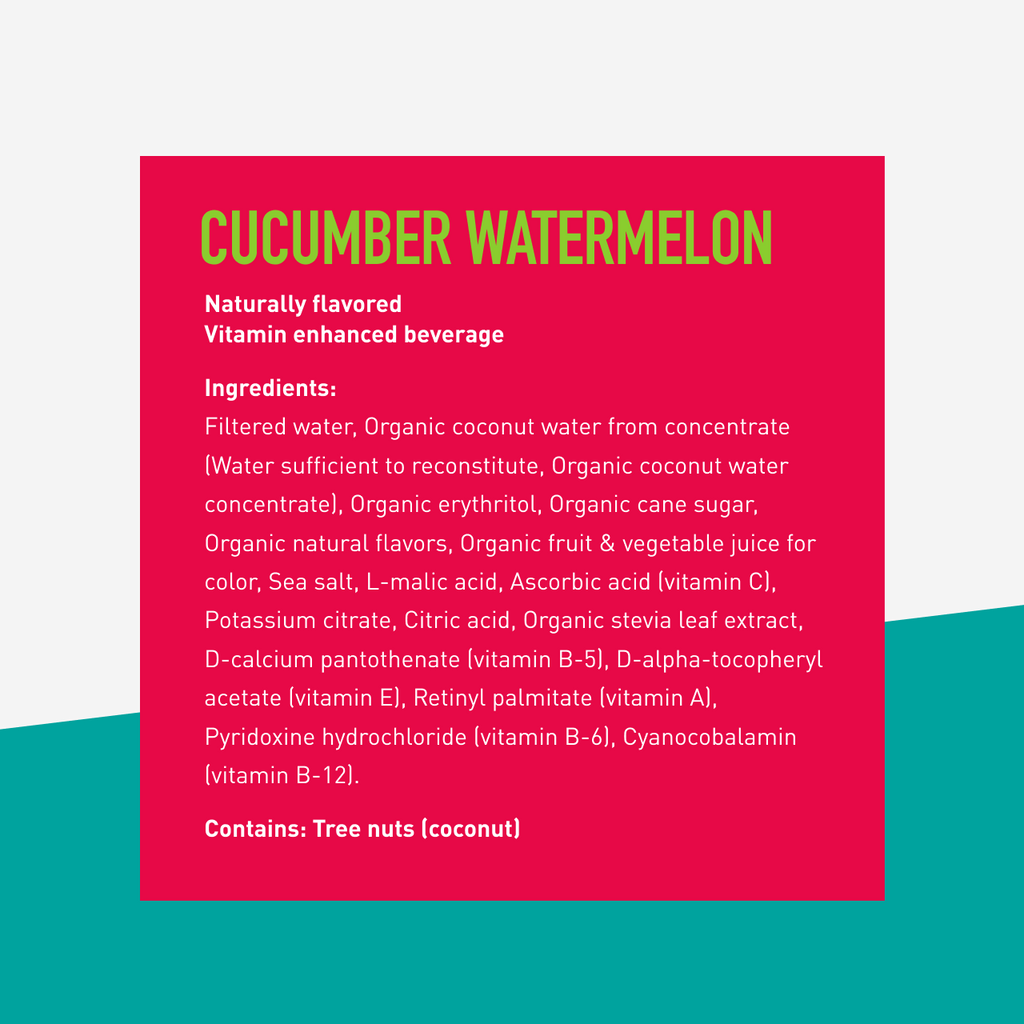 Cucumber Watermelon (12 pack)