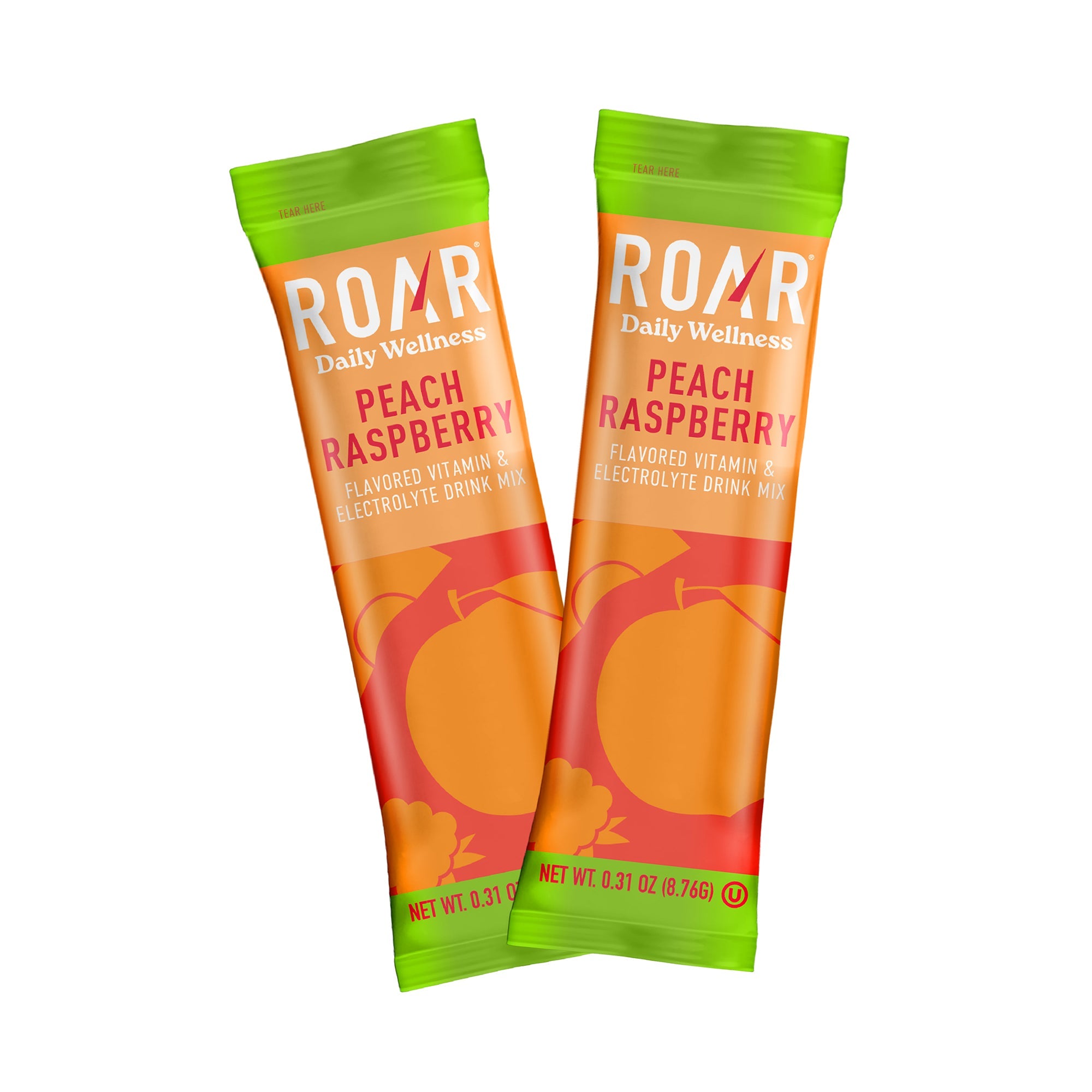 Peach Raspberry Daily Wellness Powder (10 pack)