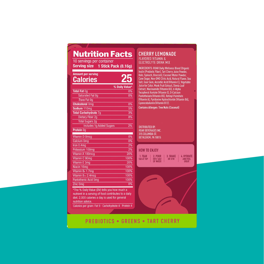 Cherry Lemonade Daily Wellness Powder (10 pack)